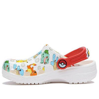 (TD) Crocs Classic Pokemon Clogs 'White Red' 207754-94S