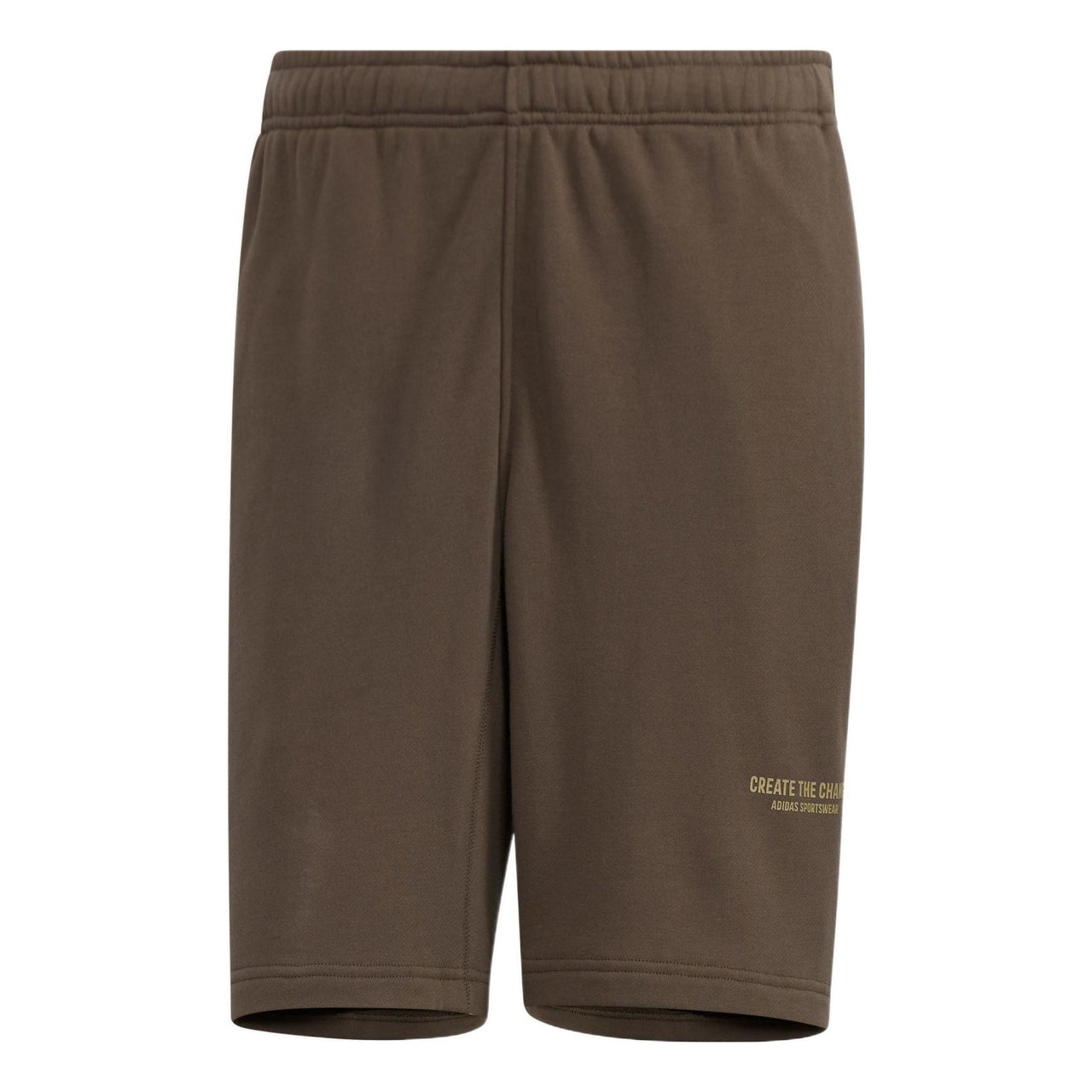 Men's adidas Logo Printing Solid Color Casual Shorts Green HZ7026