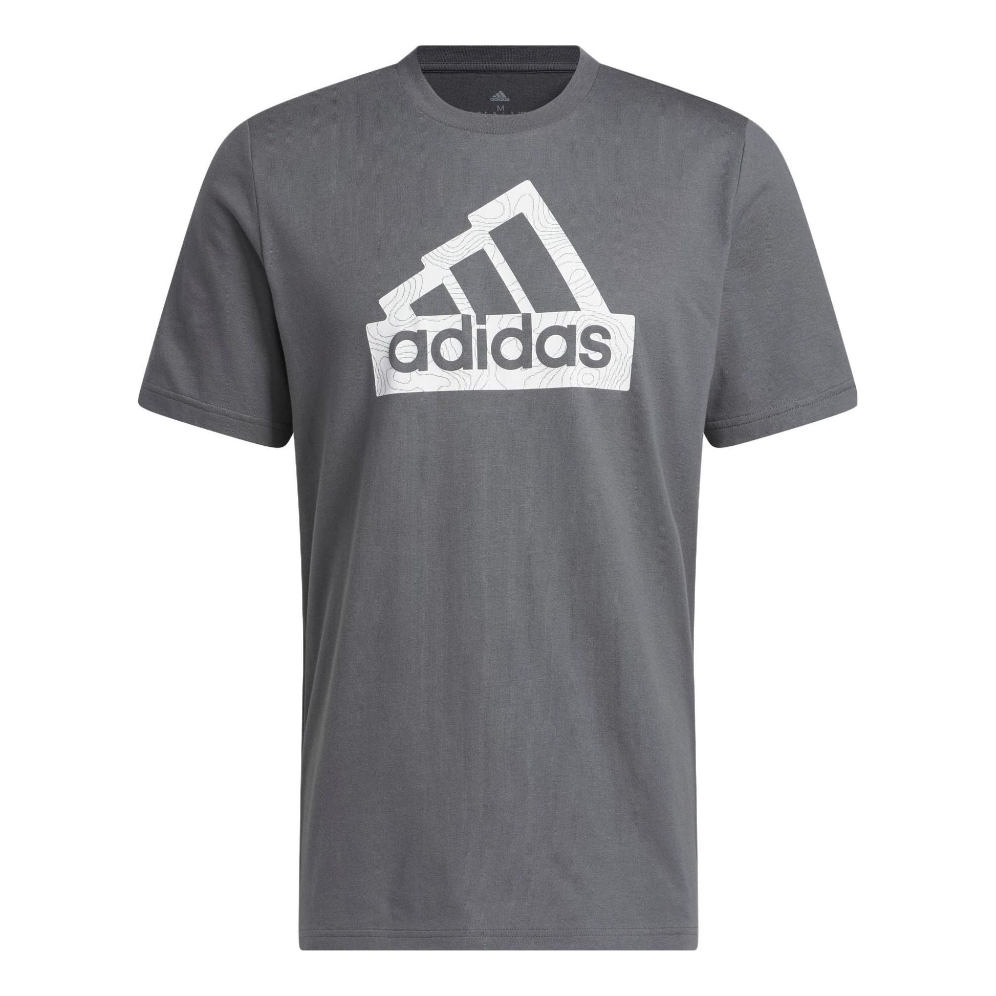 adidas City Escape Graphic Tee 'Grey' H49666