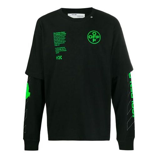 Off-White Golden Ratio Print Layered Swea OMAB022R201850061045