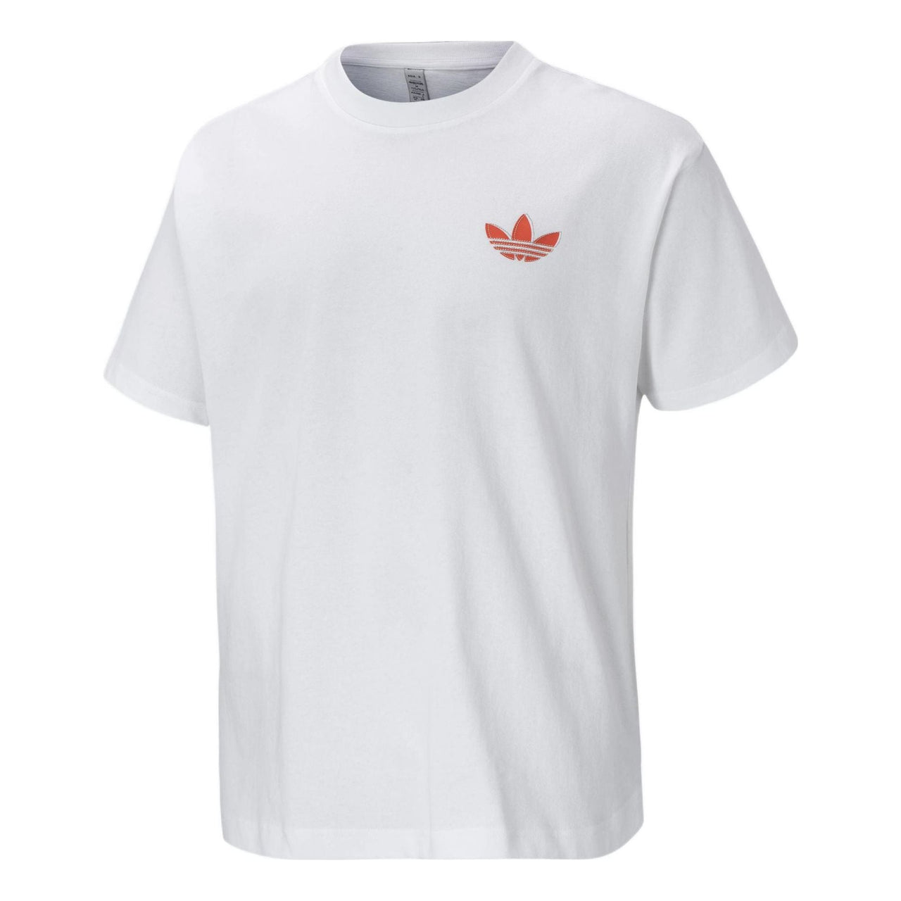 adidas originals Cotton Logo Short Sleeve Unisex White T-Shirt H47112