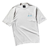 Air Jordan x union SS22 Crossover Solid Color Breathable Logo Round Neck Short Sleeve Asia Edition Gray DM2844-025