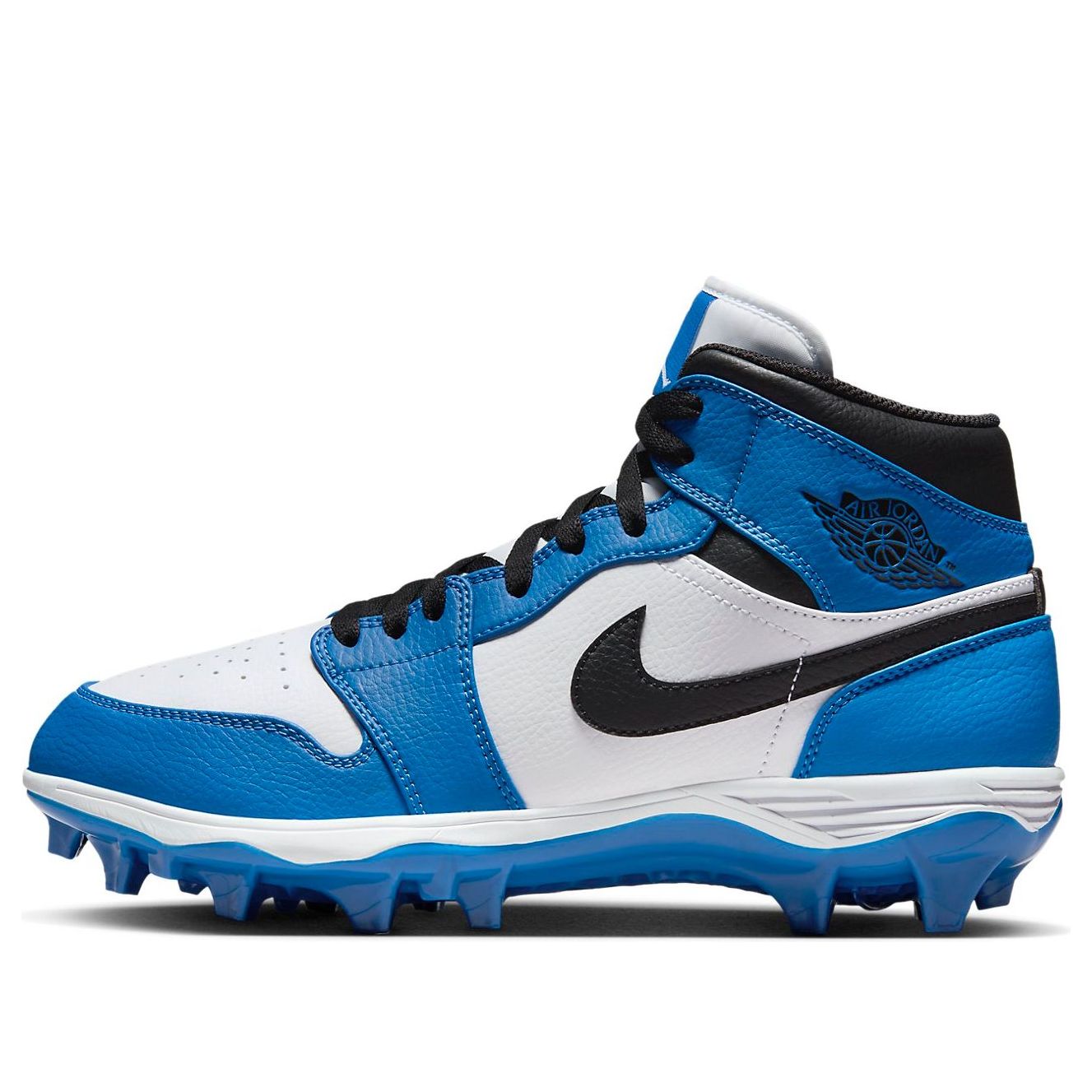 Air Jordan 1 Mid Cleat 'White Black Royal' FJ6805-104
