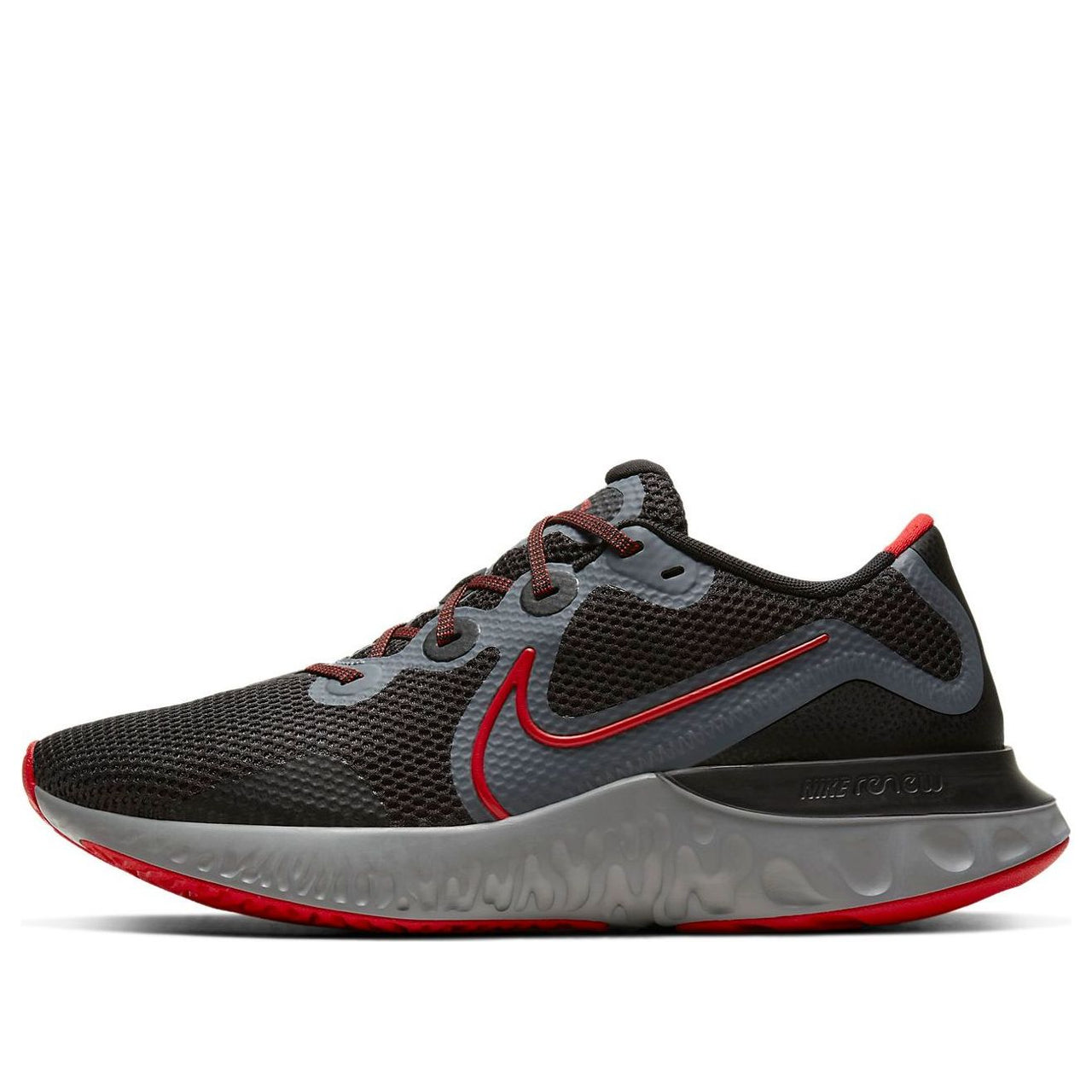 Nike Renew Run 'Black University Red' CZ8674-001