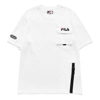 Men's FILA FUSION Round Neck Short Sleeve White T11M123106A-WT