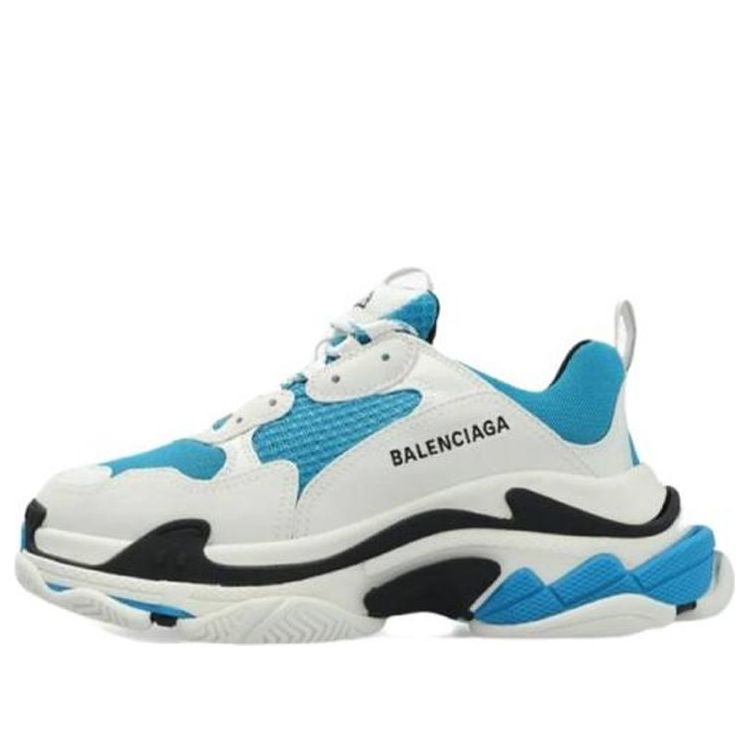 Balenciaga Triple S Sneakers 'White Carib Blue' 536737W2FW59941