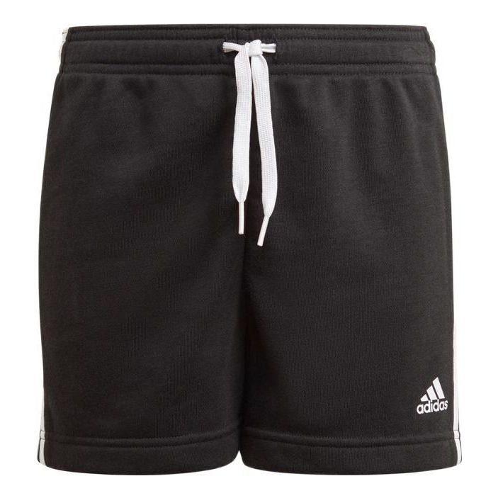 (GS) adidas Essentials 3-Stripes Shorts 'Black' GN4057