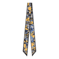 (WMNS) Givenchy SS26 Bandeau in Silk with Floral Print 'Navy Yellow' BG00NZG002-476