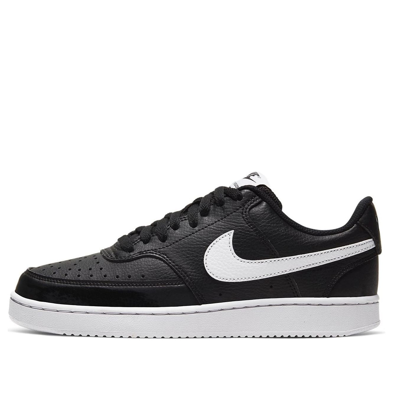 (WMNS) Nike Court Vision Low 'Black White' CD5435-001