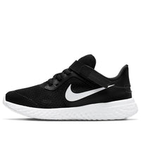 (PS) Nike Revolution 5 FlyEase 'Black White' CQ4648-004