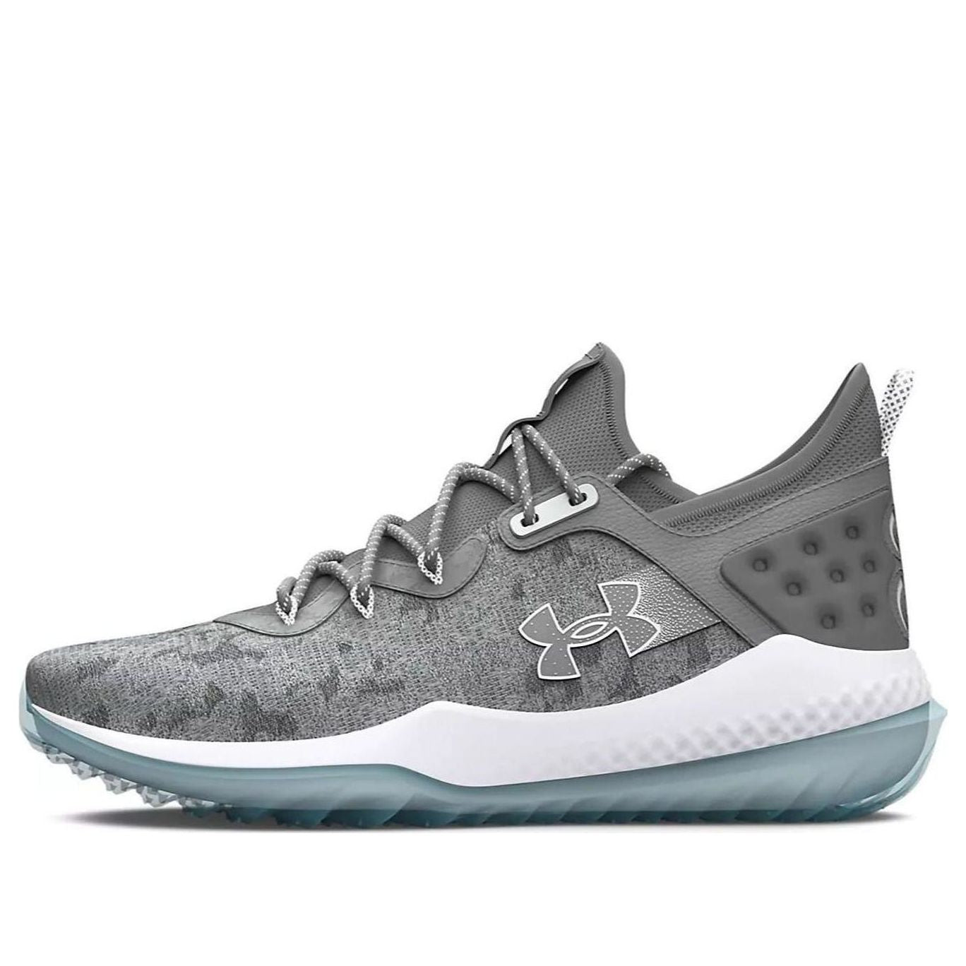Under Armour Harper 8 Turf Baseball Shoes 'Baseball Grey' 3026593-100