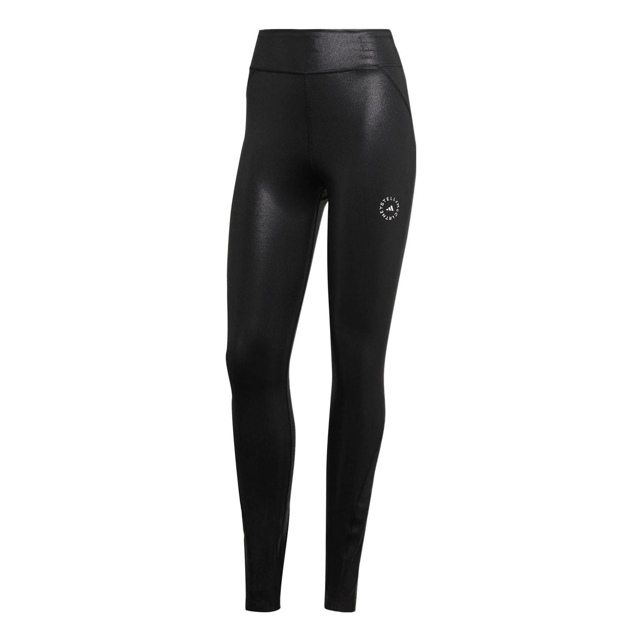 (WMNS) adidas by Stella McCartney Shiny Training Leggings Asia Sizing 'Black' HI1937