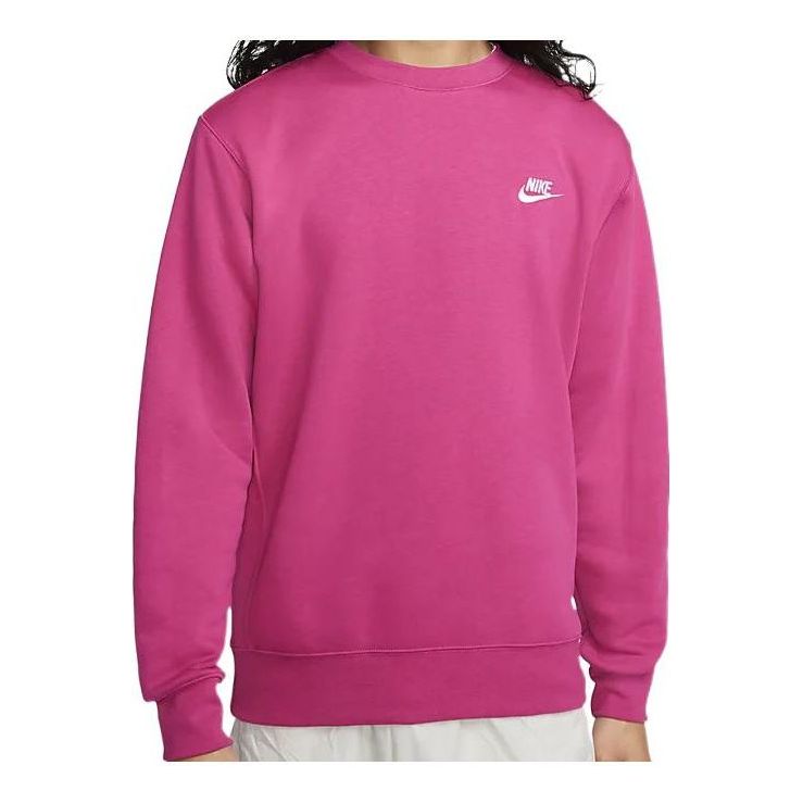 Nike logo crew neck sweatshirt 'Rose Pink' BV2663-621