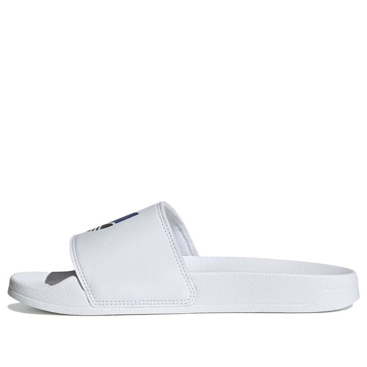 (WMNS) adidas originals Adilette Lite 'White Blue Black' FW0537