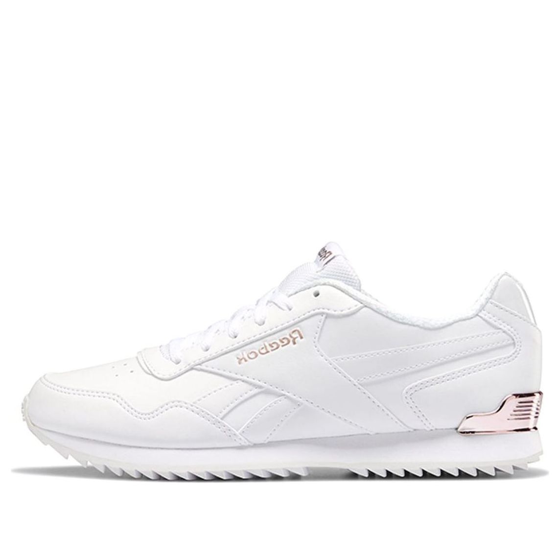 (WMNS) Reebok Royal Glide Ripple Clip 'Yellow White' DV6703