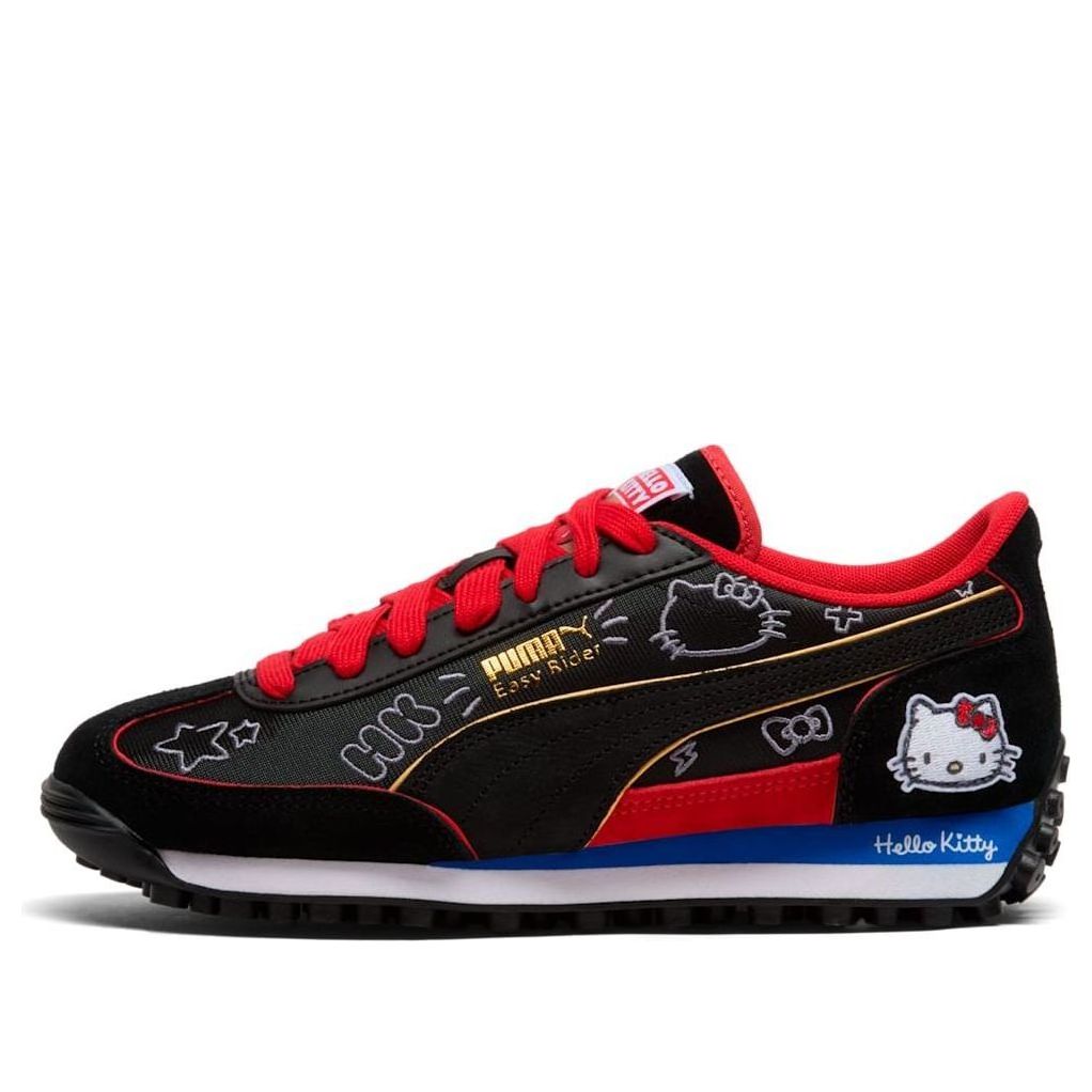 (WMNS) PUMA x Hello Kitty Easy Rider 'Black Red Blue' 404232-01
