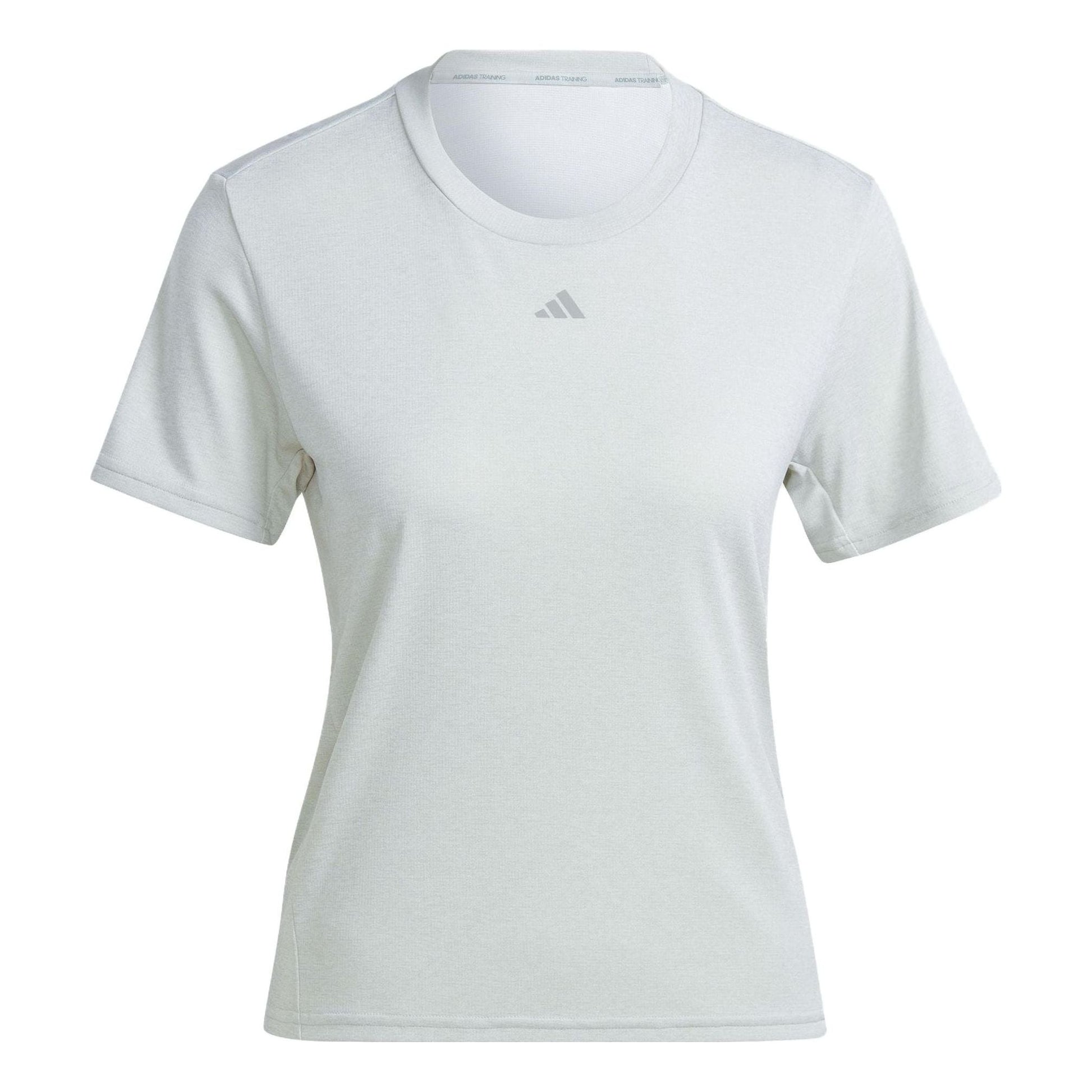 (WMNS) adidas Hiit Heat.rdy Sweat-conceal Logo T-Shirt 'Grey' IM2635