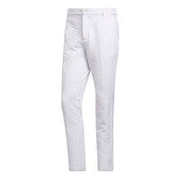 adidas Quilting Pt Golf Sports Training Casual Long Pants White FS6967