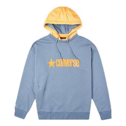 Converse Removable Hooded Sweatshirt Asia Sizing 'Lakeside Blue' 10019968-A06