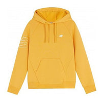 (WMNS) New Balance Logo Printing Sweatshirt Yellow NC94S212-MYW