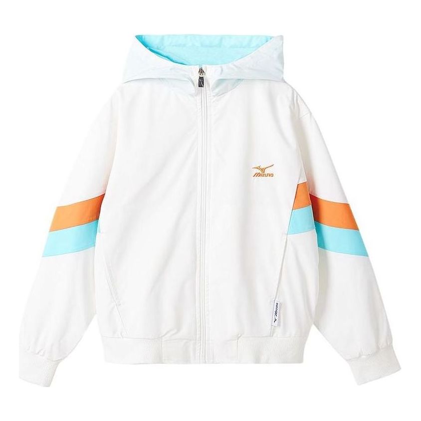 (GS) Mizuno Casual Jacket 'White' 32CC2461
