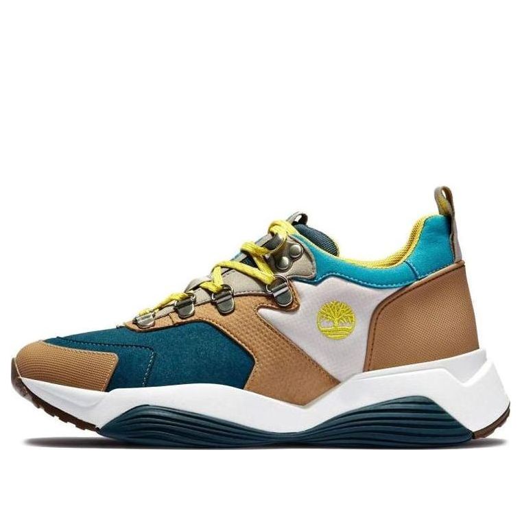 (WMNS) Timberland Emerald Bay Mixed-Media Sneakers 'Teal Multi-Color' A1YDN420