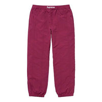 Supreme FW19 Week 11 Paneled Warm Up Pant Plum SUP-FW19-992