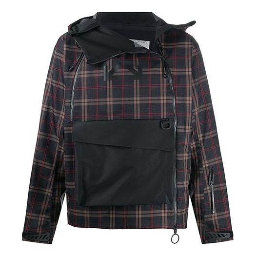 Off-White Fw20 Check-Pattern Lightweight Jacket OMKI020F20FAB0024610