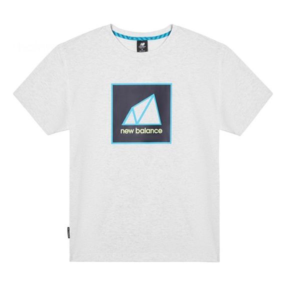 New Balance All Terrain T-Shirt Asia Sizing 'White Blue' MT11585-SAH