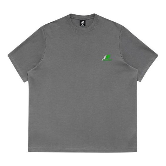 New Balance Sportswear Logo Tee Asia Sizing 'Grey' AMT22380-SYA