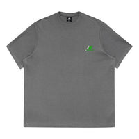 New Balance Sportswear Logo Tee Asia Sizing 'Grey' AMT22380-SYA