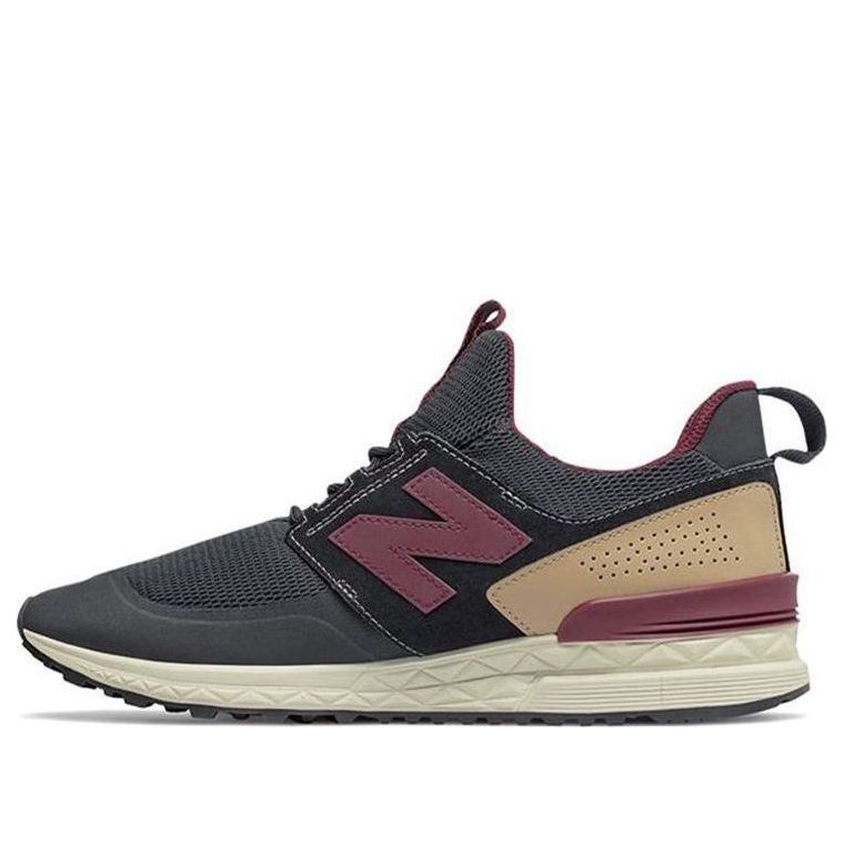 New Balance 574 Sport 'Black Burgundy' MS574DTY