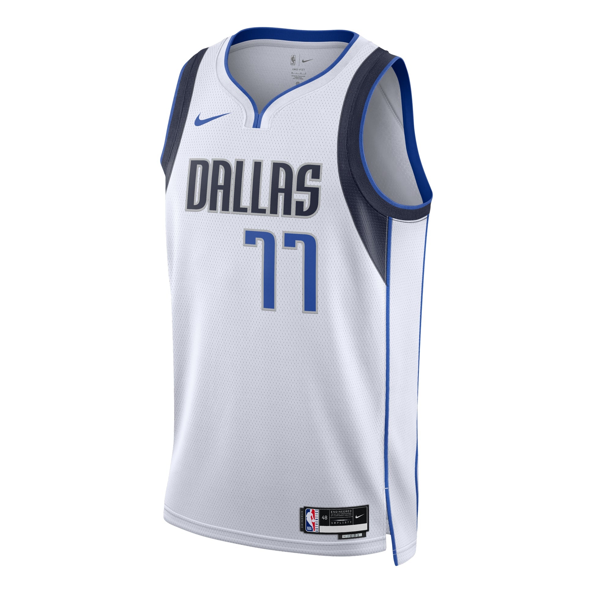 Nike NBA Luka Doncic Dallas Mavericks 2022/23 Association Edition Swingman Jersey #77 DN2074-100