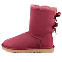 (WMNS) UGG Bailey Bow II 'Rose Red' 1016225-GAR