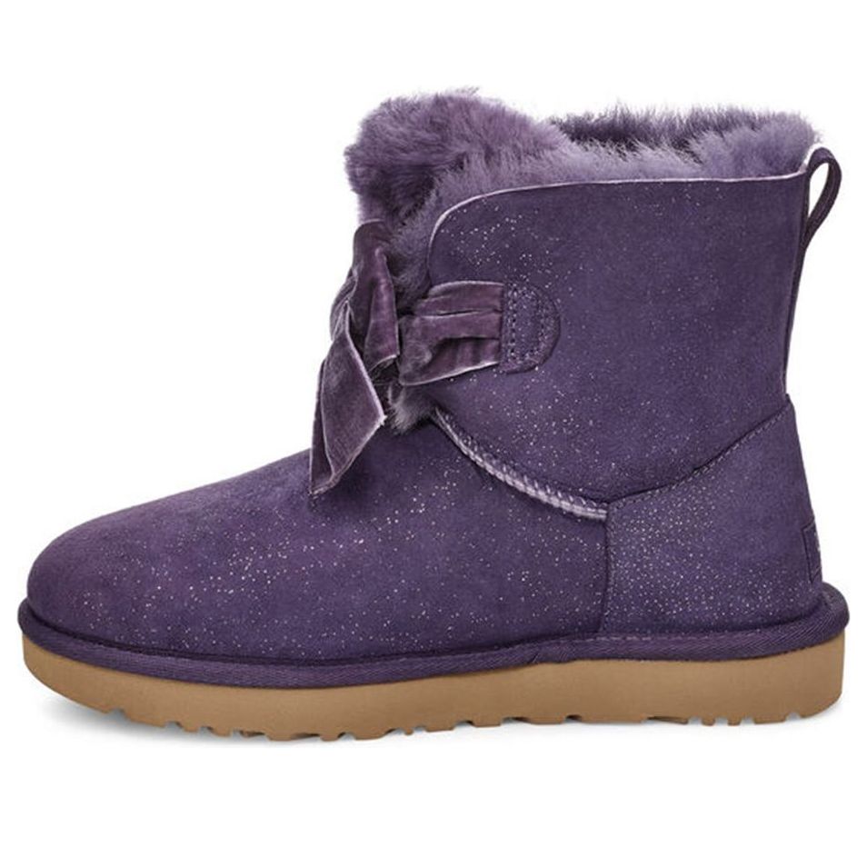 (WMNS) UGG Gita Twinkle Bow Mini 'Purple' 1106569-NSAD