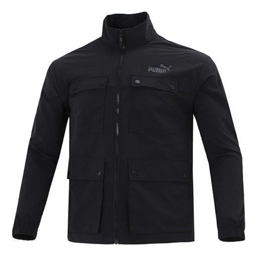 PUMA Style Windbreaker Jacket 'Black' 849455-01