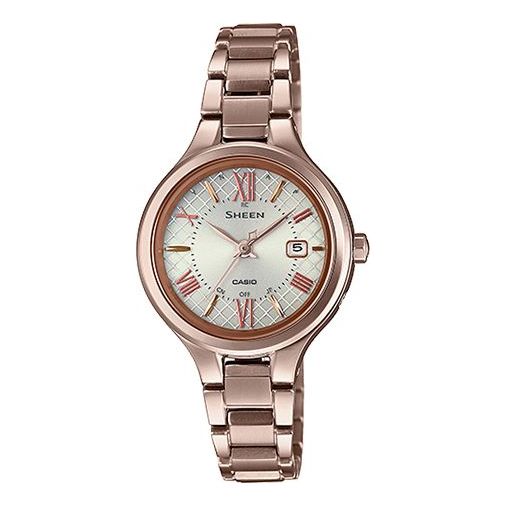 CASIO SHEEN Series Elegant Large Gold Business SHW-7000TCG-4A Rose Gold Analog SHW-7000TCG-4A2021