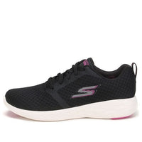 (WMNS) Skechers Go Run 600 Low Black/Pink 15098-BKPK