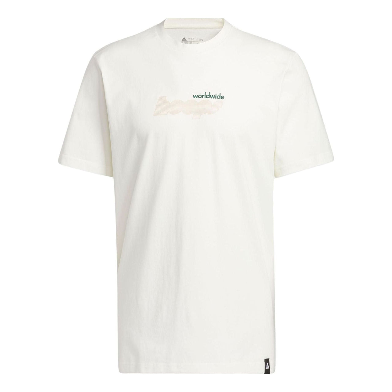adidas Worldwide Hoops Story T-shirt 'Off White' IM4616