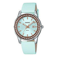 CASIO STANDARD Quartzes Ladies LTP-1358L-2A Black Waterproof Green Analog LTP-1358L-2A2021