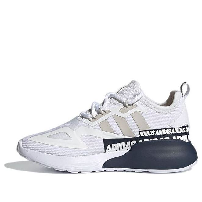 (PS) adidas ZX 2K J 'Wordmark Heel Stripe - White' FX5227