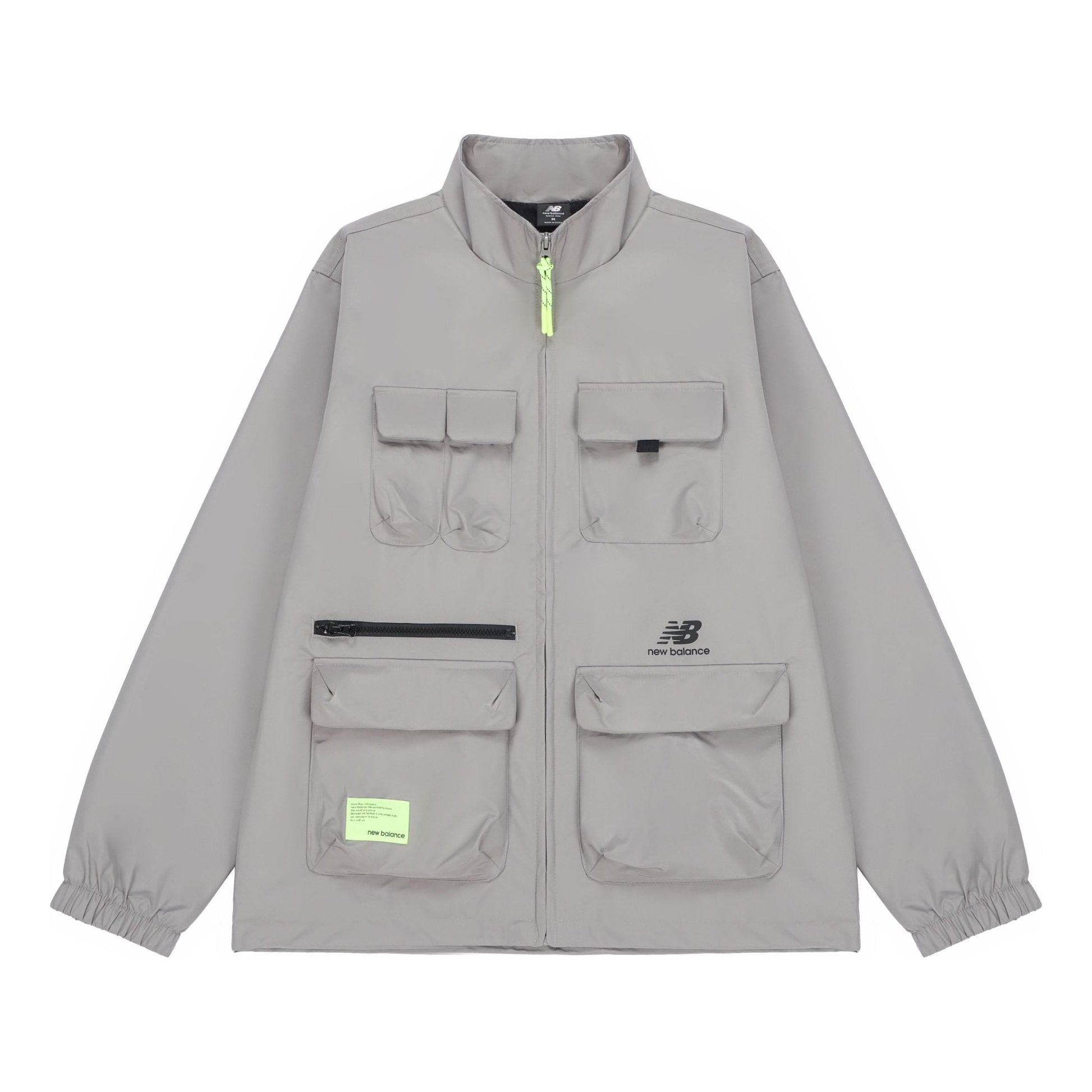 New Balance Casual Sports Stand Collar Woven Jacket Gray AMJ21368-MHD