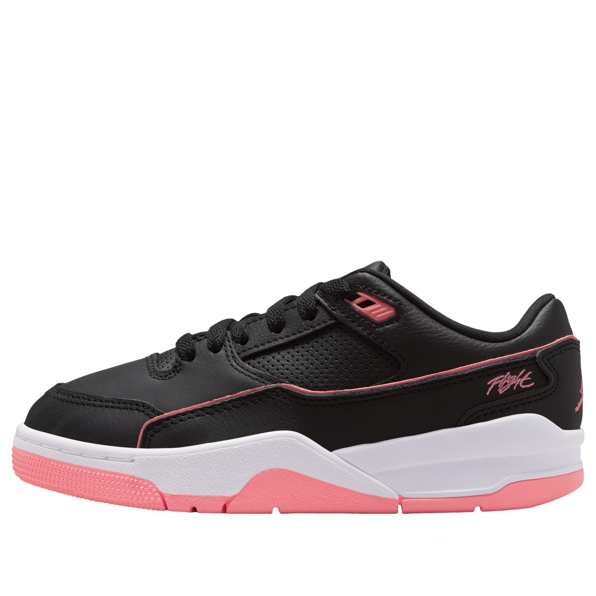 (GS) Air Jordan Flight Court 'Black Pink Gaze' HF3333-009