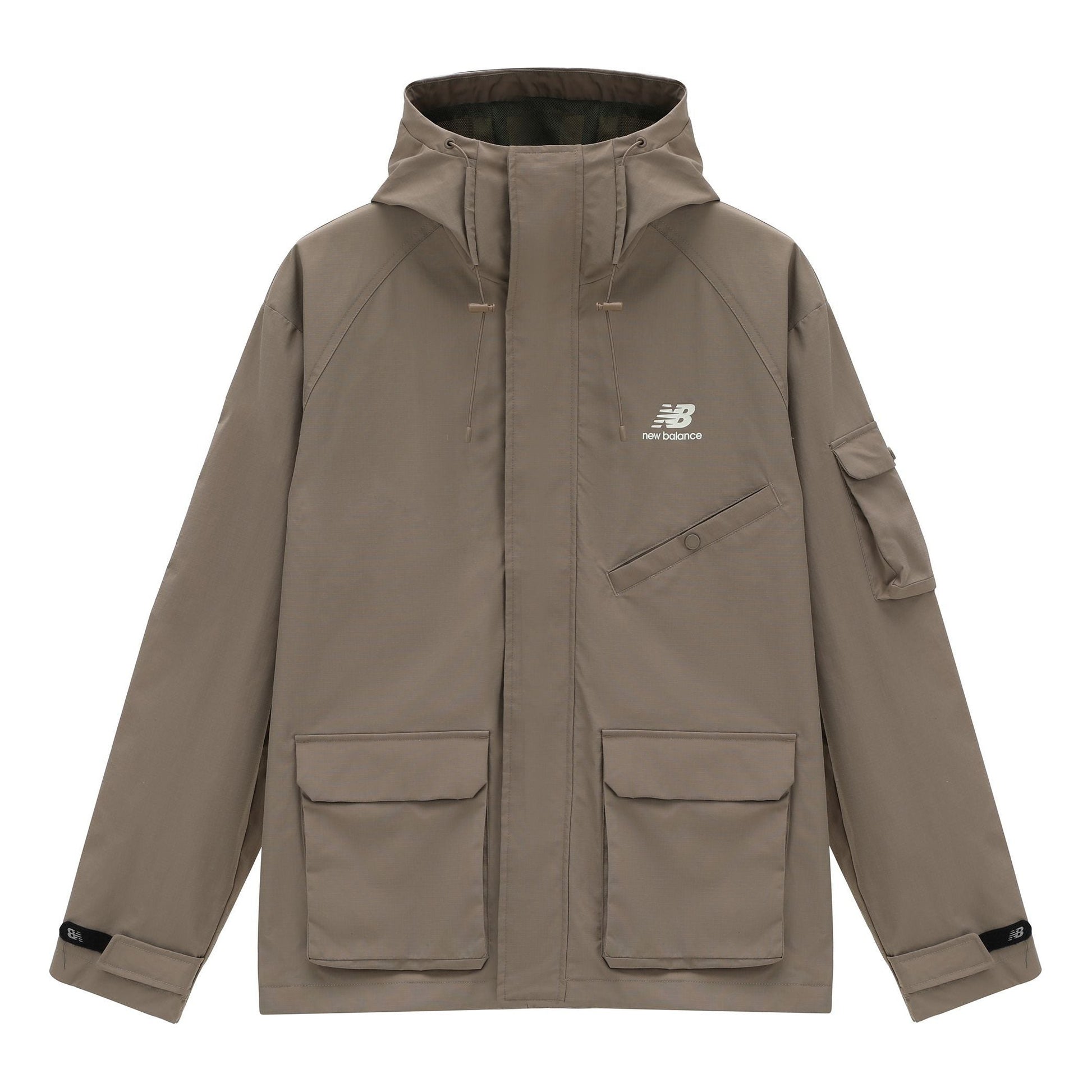 New Balance Trend Hooded Jacket Asia Sizing 'Brown' AMJ31320-DRI
