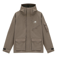 New Balance Trend Hooded Jacket Asia Sizing 'Brown' AMJ31320-DRI