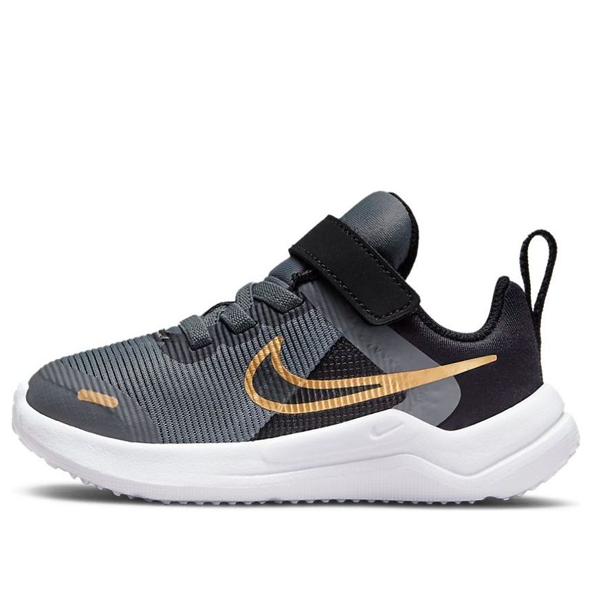 (TD) Nike Downshifter 12 Next Nature 'Grey Metallic Gold' DM4191-005