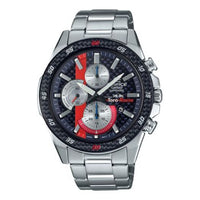 CASIO Waterproof Limited Edition EDIFICE Sapphire Crystal Mens Silver Analog EFR-S567TR-2ADR