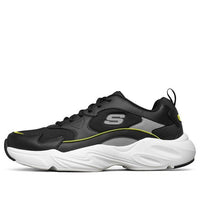 Skechers Stamina Airy Sneakers Black/White/Grey 666150-BKGY