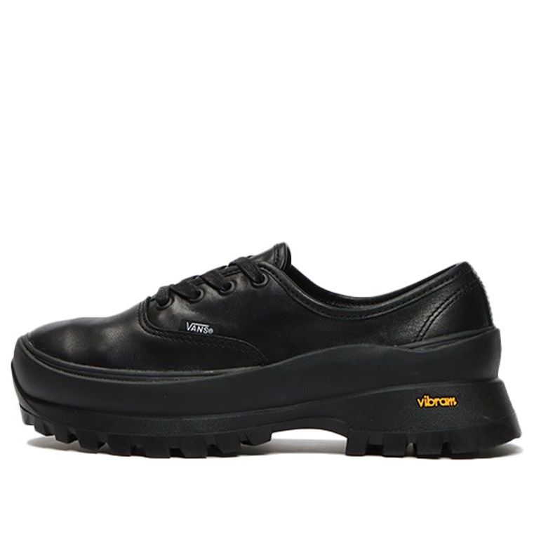 (WMNS) Vans Authentic LX Vibram Sole 'Black' VN0A5HZUBLK