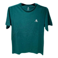 Converse Go-To Embroidered Star Chevron Standard-Fit T-Shirt Asia Sizing 'Green' 10023876-A03
